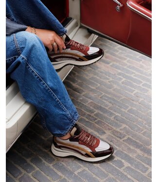 ViaVai 62478-01-1399  Usher Lott Avirex - Borgogna Sneakers