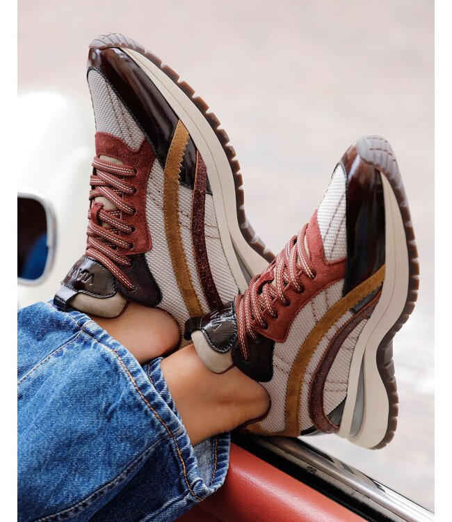 62478-01-1399  Usher Lott Avirex - Borgogna Sneakers