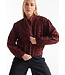 JANSEN Amsterdam DAY-W26/000326-stonered  DAY JASJE vj 219 velvet jacquard zipper closure