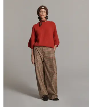 Summum Woman 4s3042-12496/000120-Multicolour  Trousers Check goji berry