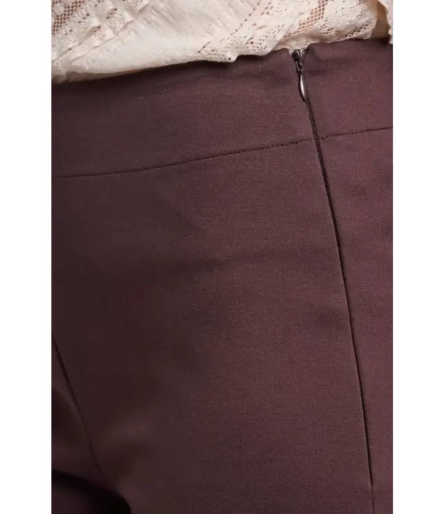 HabiRegular.7002612/Peated  Regular length wide leg pants