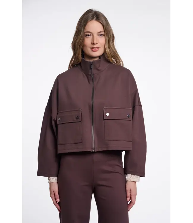 Rave.7002612/Peated  Jacket with zipper closure