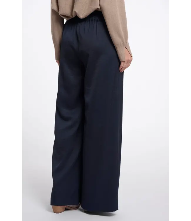 NenaRegular.7002611/DarkNavy  Regular length wide leg pants