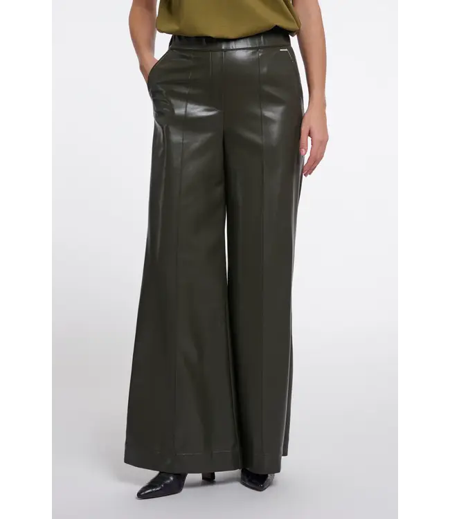 ThereseRegular.7502612/HunterGreen  Regular length wide leg pants