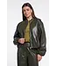 Rino & Pelle Boja.7502612/HunterGreen  Blouson jacket with zipper closure