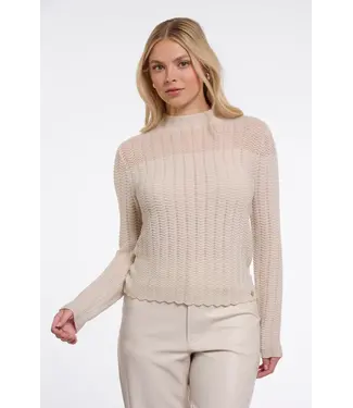 Rino & Pelle Ilvi.5002612/Birch  Mock neck pullover