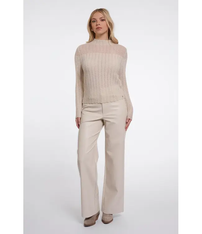 Ilvi.5002612/Birch  Mock neck pullover