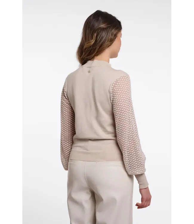 Kalinka.5002612/Birch  Fancy long sleeve pullover