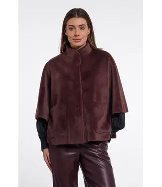 Rino & Pelle Dewi.7002611/ChocolateBean  Faux fur cape