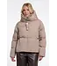 Rino & Pelle Joni.7002612/MochaLatte  Padded jacket with detachable collar