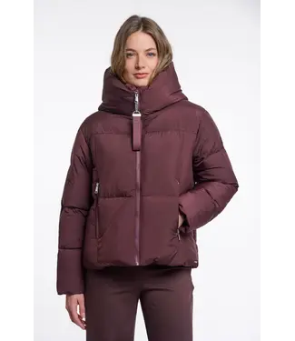 Rino & Pelle Joni.7002612/FudgeCloak  Padded jacket with detachable collar