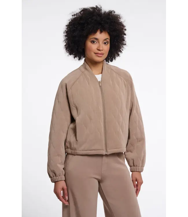 Ule.7002611/DustyDesert  Jacket with zipper closure