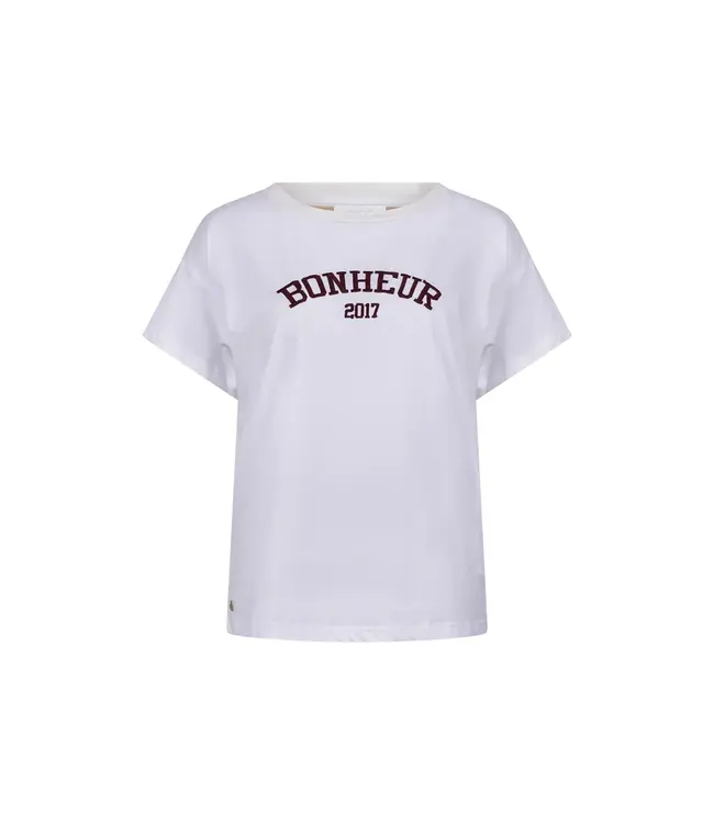 NKF04020/OffwhiteCherry  Senna T-shirt