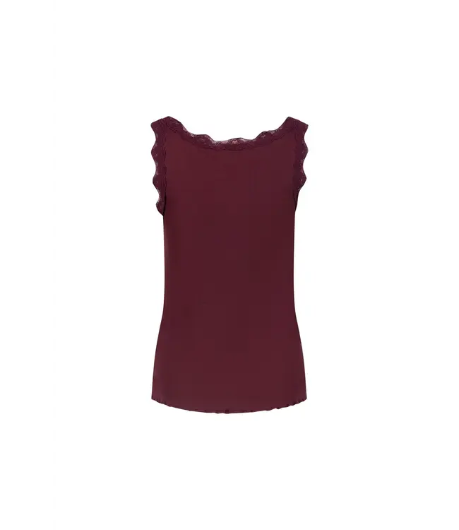 NKF06003/Cherry  Maddie Singlet Lace