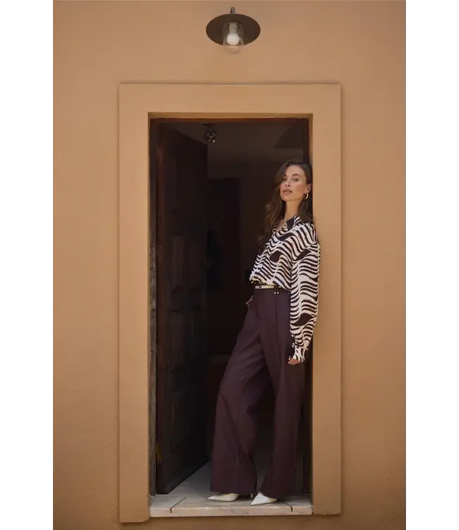 NKF09061/Cherry  Jill Pants PU