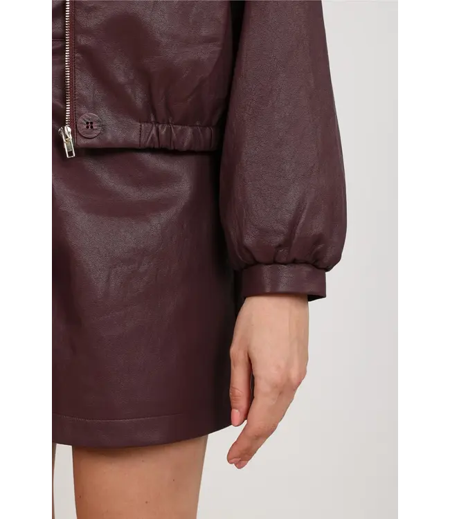 NKF13103/Cherry  Dominique Jacket PU