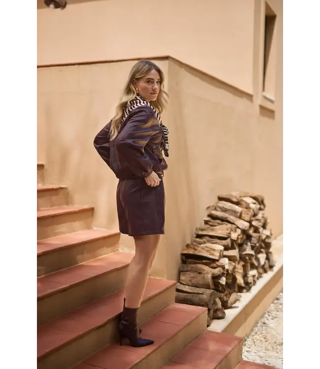 NKF13103/Cherry  Dominique Jacket PU