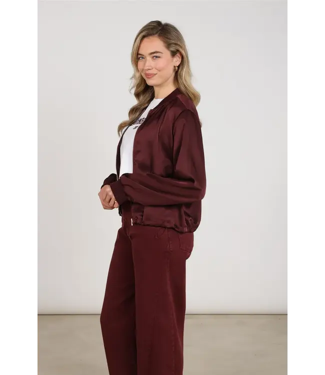 NKF13127/Cherry  Dena Jacket Shiny