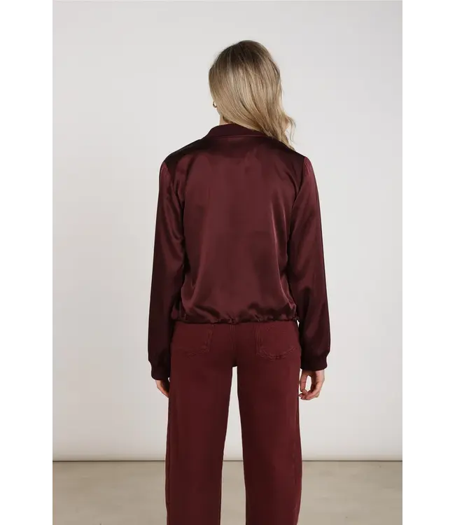 NKF13127/Cherry  Dena Jacket Shiny
