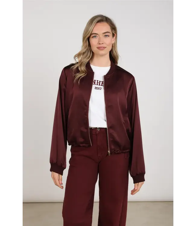 NKF13127/Cherry  Dena Jacket Shiny