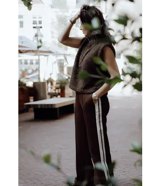 Aimée the Label IcelandW6Pants-Brown  Long pants