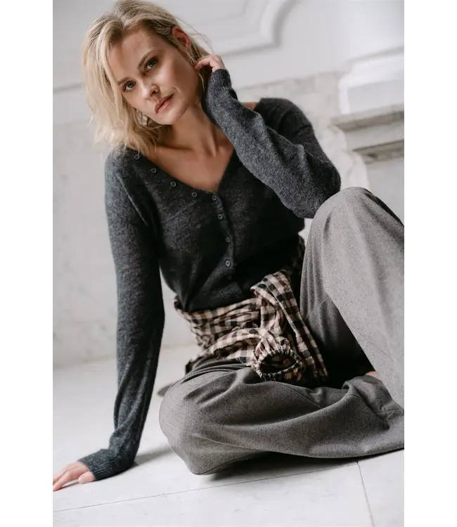 PeerW6Blouse-Brown/Black/SandCheck  Blouses
