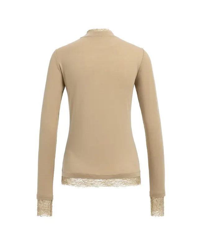 01-709422-609/61315  Long sleeve jersey top with lace details
