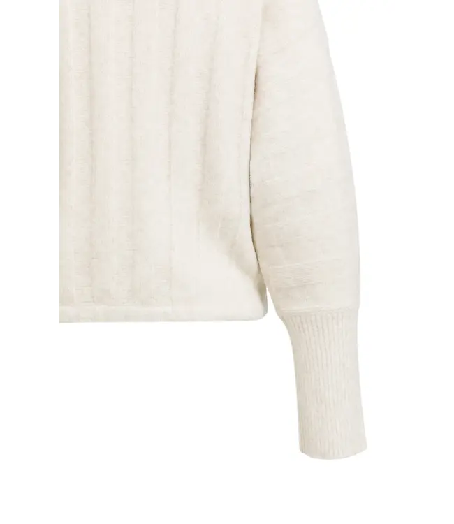 01-000631-609/990802  Sweater with batwing sleeves and drawcord at the hem