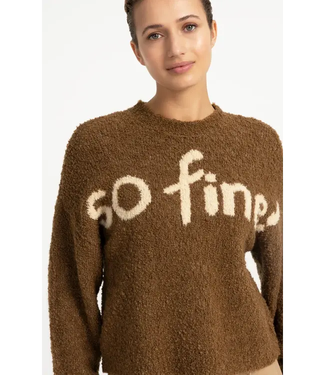 01-000636-609/810181  Knitted sweater with artwork