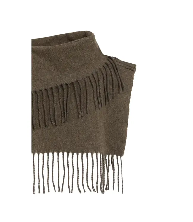 03-501059-609/90814  Scarf wrap with twisted fringes