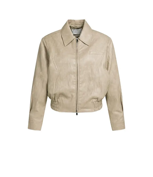 02-009085-609/61315  Cropped faux leather jacket