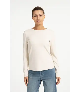 YAYA 01-719040-609/30905  T-shirt with round neck and long sleeves