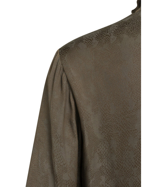 01-701414-609/908141  Long sleeve top with ruffle details