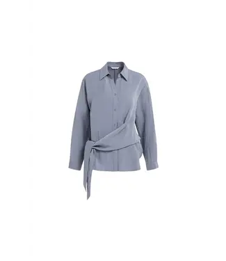 YAYA 01-201242-609/83924  Knotted blouse with long sleeves