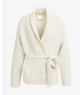 YAYA 01-010177-609/99080  Knitted wrap cardigan with long sleeves