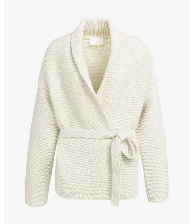 01-010177-609/99080  Knitted wrap cardigan with long sleeves