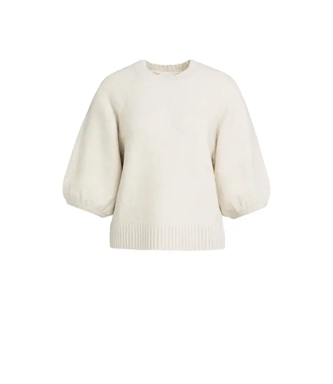 01-000644-609/990802  Knitted sweater with balloon sleeves