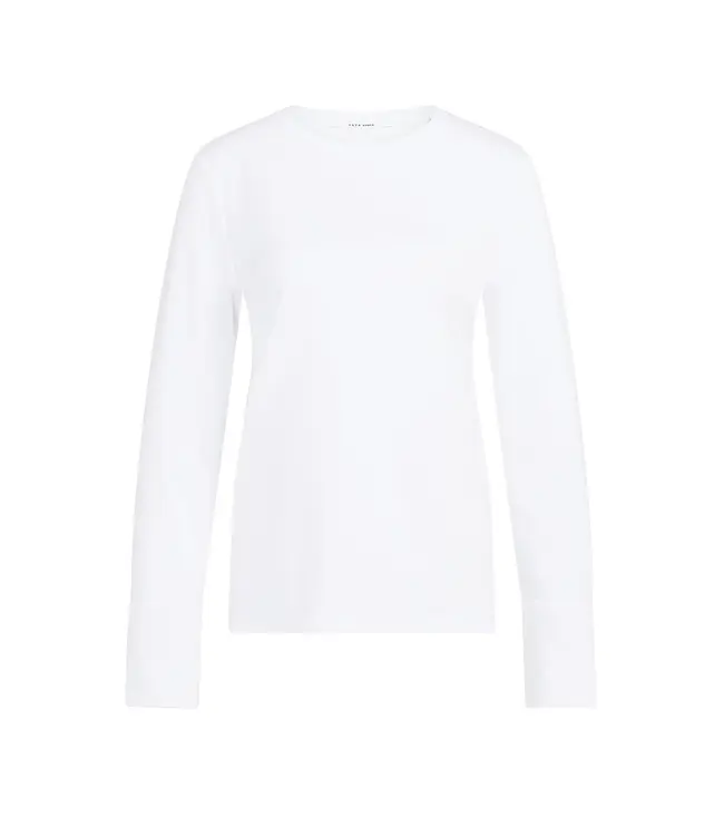 01-709321/00000  Jersey top with long sleeves and woven cuffs