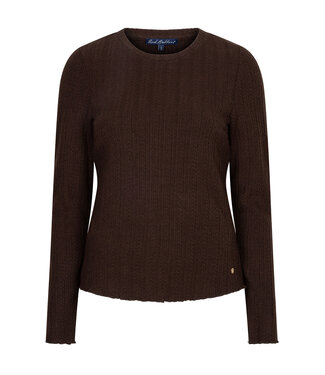 Red Button SRB5162/espresso Top fine knit