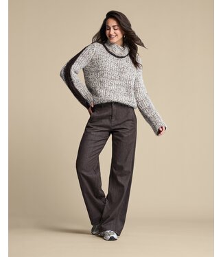 Red Button SRB5018/Brown Cocoon sweater