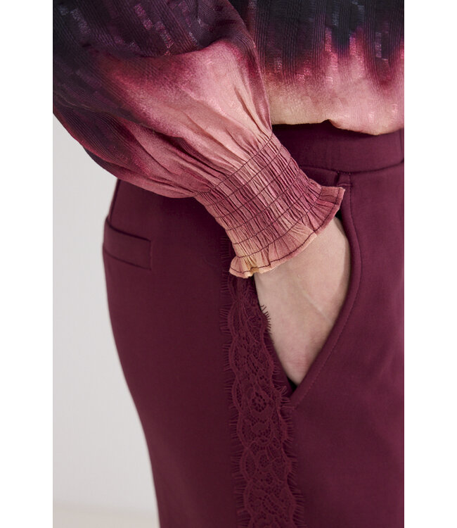 C19-21-301/100005-PrintPomegranate Blouse Autumn Tie Dye