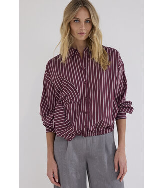 Tramontana C51-21-301/004580-Pomegranate Blouse Bow Applique