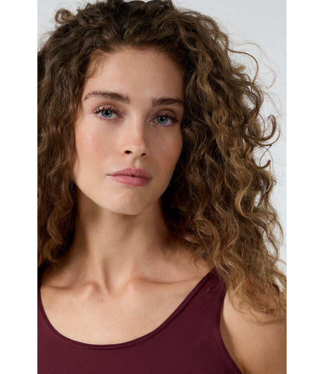 Q01-21-402/004580-Pomegranate Pia Style Top