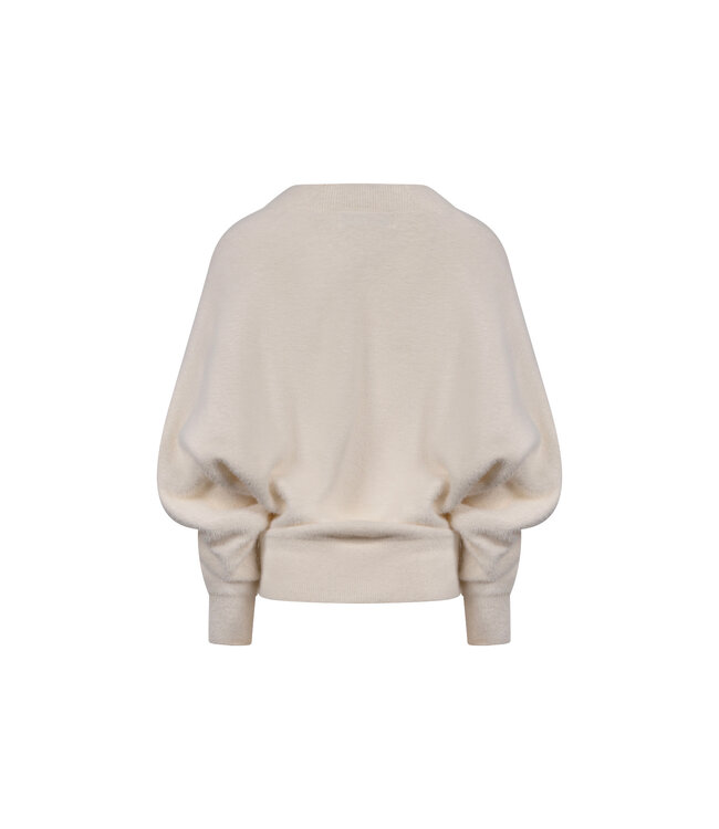 NKF03081/Off White  Beau Pullover Wrap