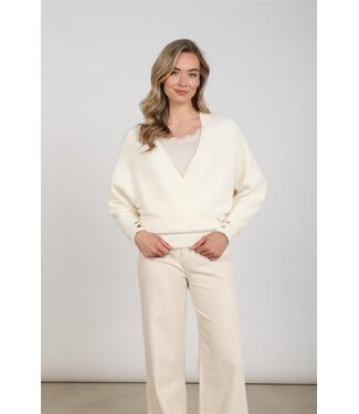 NUKUS NKF03081/Off White  Beau Pullover Wrap