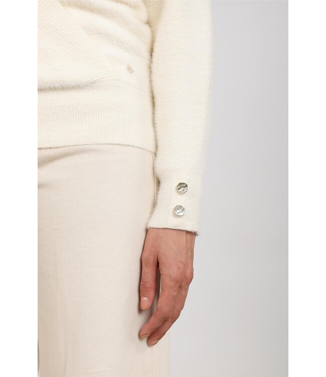 NKF03081/Off White  Beau Pullover Wrap