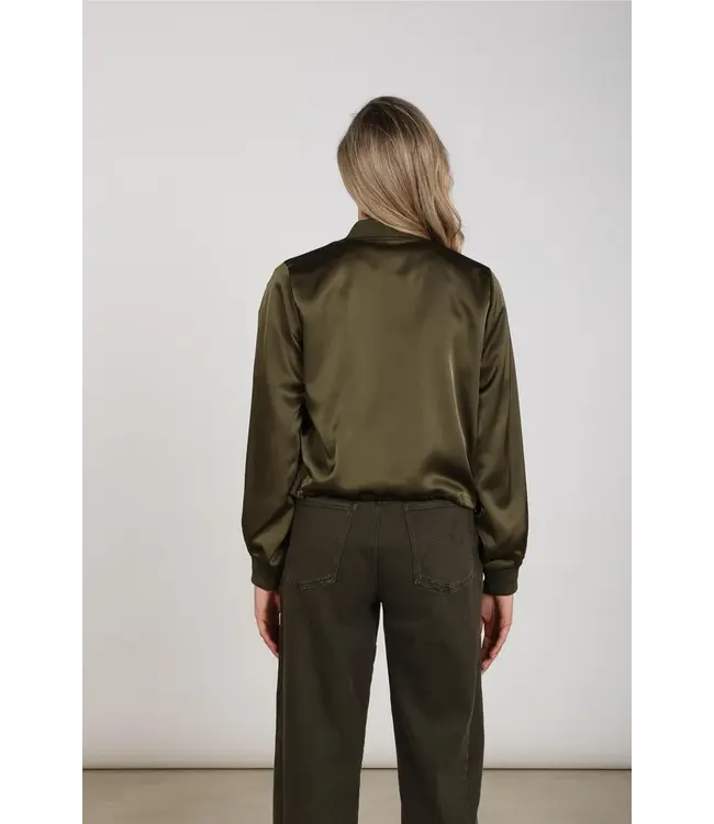 NKF13127/Moss  Dena Jacket Shiny