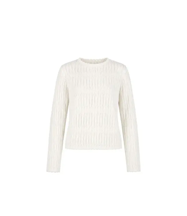 NKF01075/OffWhite  Grace Top