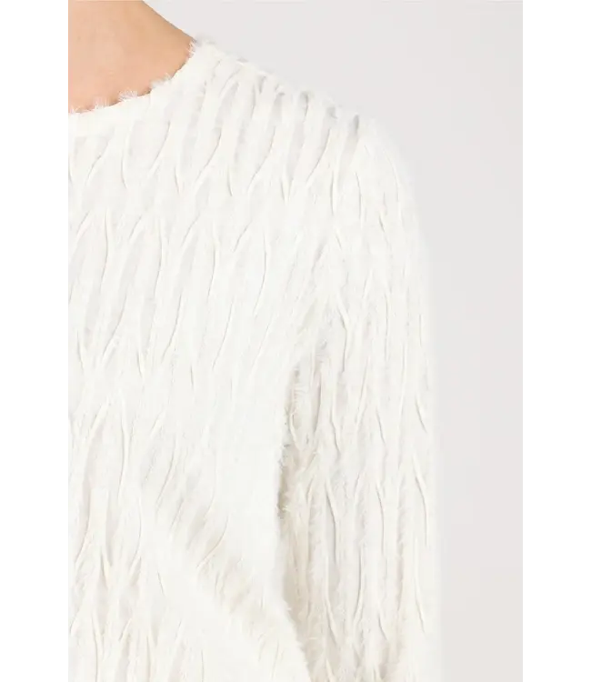 NKF01075/OffWhite  Grace Top