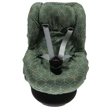 Car Seat Cover 1+ Back Rest Deco Groen